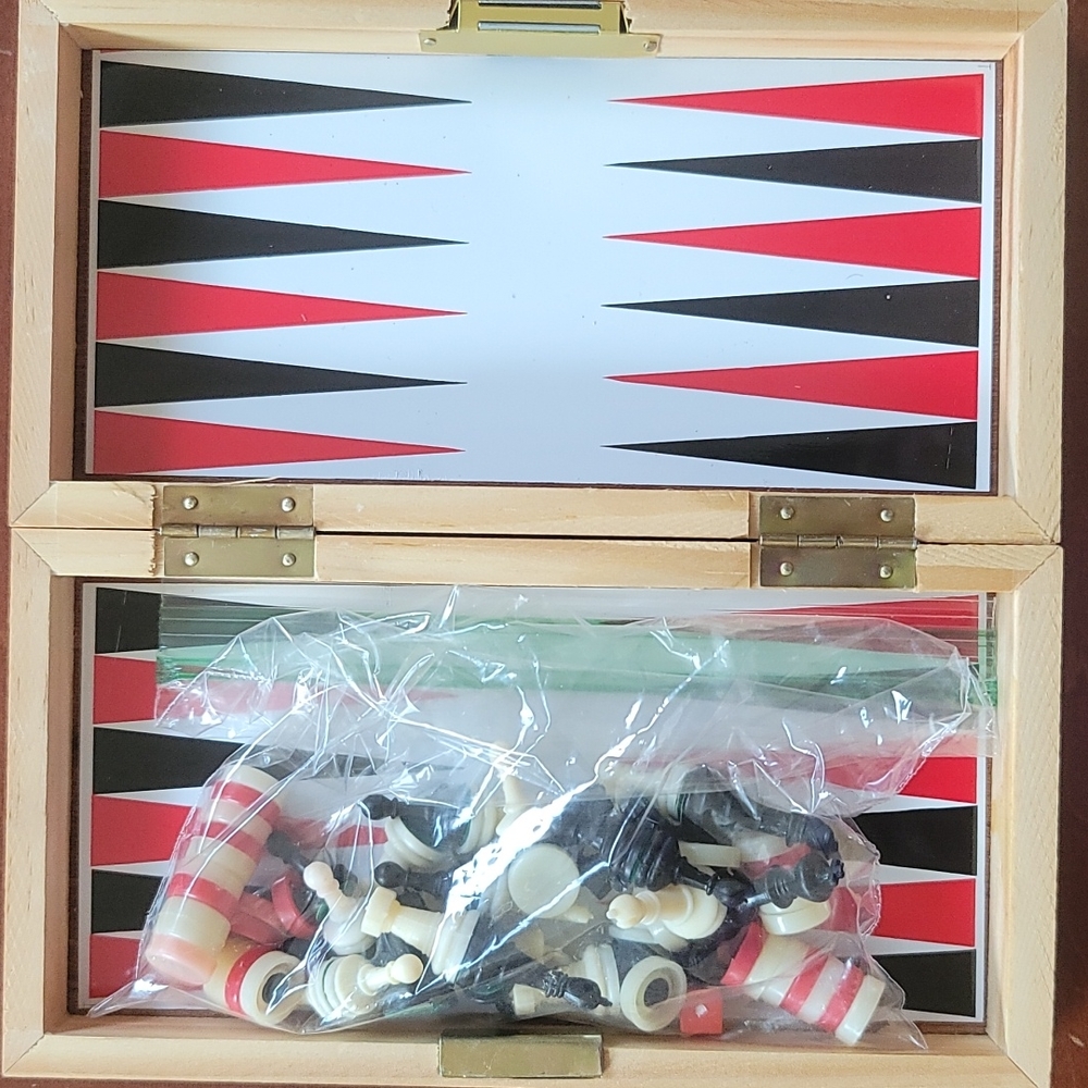 Mini Backgammon Travel Set